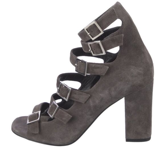 Saint Laurent suede heels - Picture 3 of 5